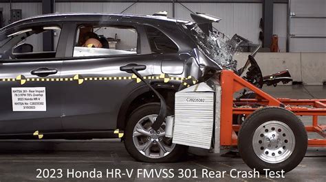 rear impact crash test fmvss 301|fmvss 301 update.